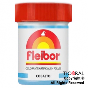 COLORANTE FLEIBOR COBALTO EN POLVO 4 GR x 1